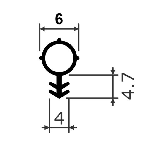 Silikonitiiviste 104/6