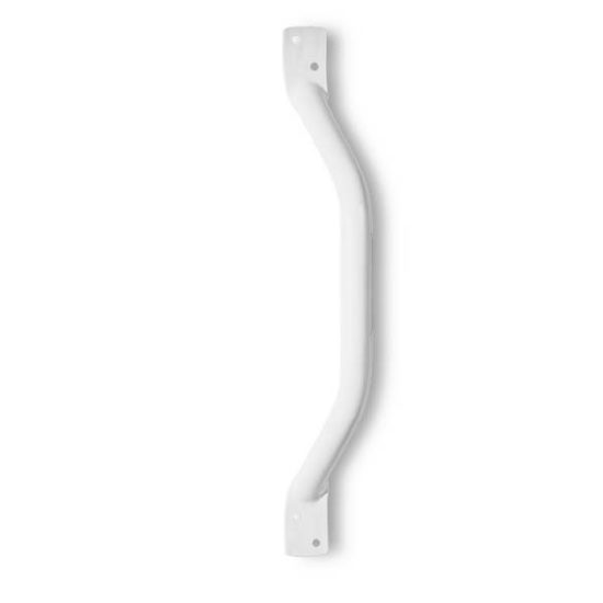 Seinäkahva teräs 125kg, valkoinen