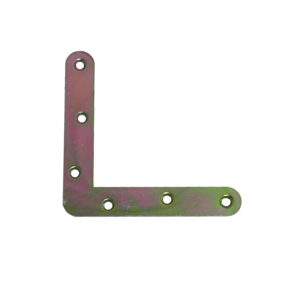 Kulmatuki 100x100x17x1,2 mm, keltapassivoitu