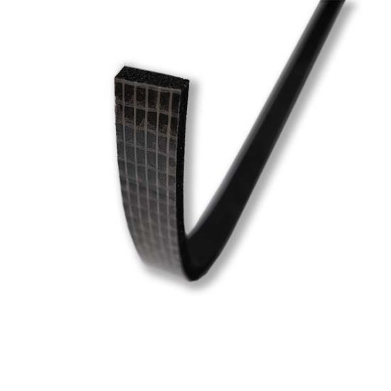 Lasitusnauha LUX liimalla 1,5X8/300m musta (TIL)