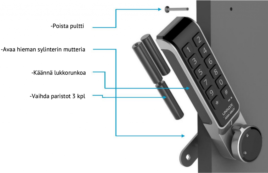 Paristojen vaihto