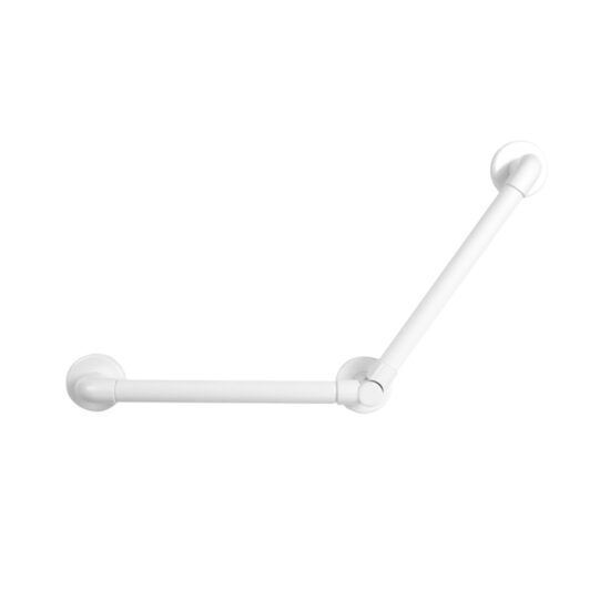 INVA-kahva 100kg/135 -asteen kulma, valkoinen