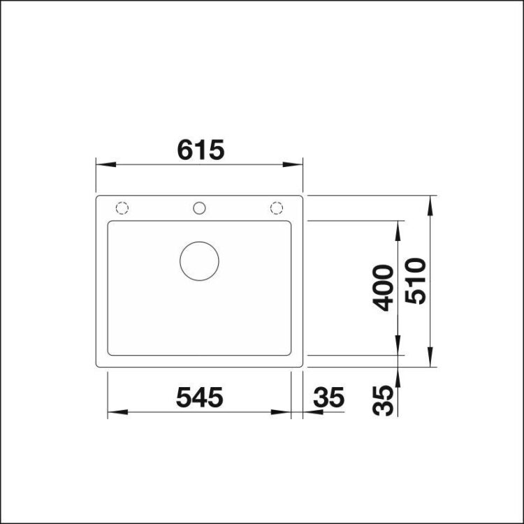 Blanco Pleon 6 komposiittiallas, Silgranit - Image 2